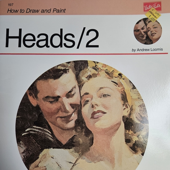 Walter Foster How To Draw & Paint Heads #197 Portraits & Figures Pencil Book Vtg - Picture 5 of 16